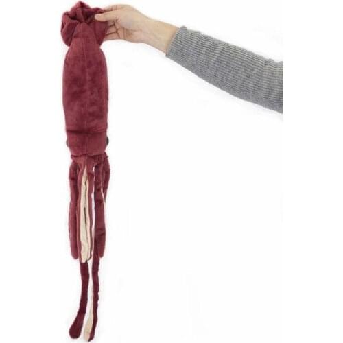 Giant Plush Squid Simulation Octopus Toy Large Stuffed Animal DollKids Gift E65D