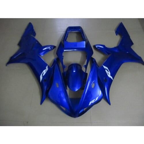 Motorcycle Fairing kit for YAMAHA YZFR1 02 03 YZF R1 2002 2003 yzfr1 YZF1000 ABS Cool blue Fairings set+7gifts YM87