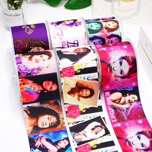 DIY Selena Printed Grosgrain Ribbon For Craft Supplies Sewing Accessories 5 Yards. 20495