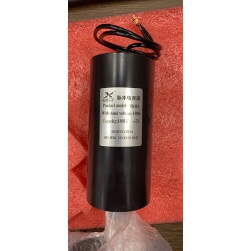 Laser capacitor 1.4kv100uf 100uF / 1.4kV 1.4kv/100uf pulse capacitor energy storage capacitor