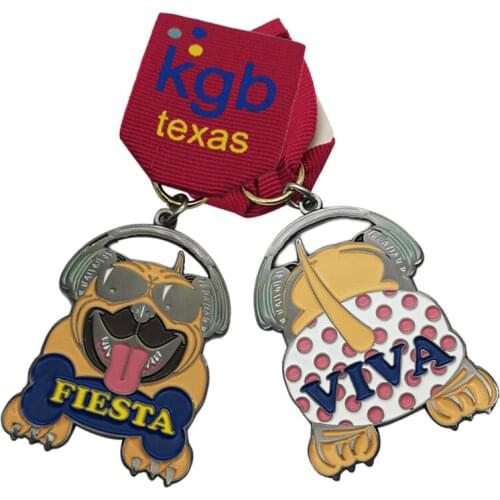 High quality medallion environmental engraving paint metal medal