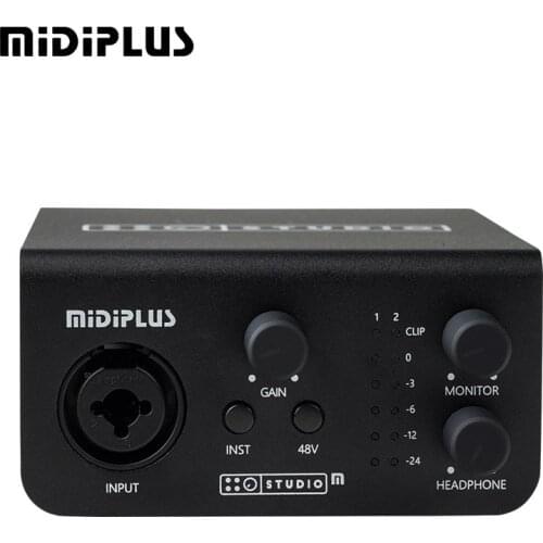 MIDIPLUS STUDIO-M PRO audio interface usb sound card