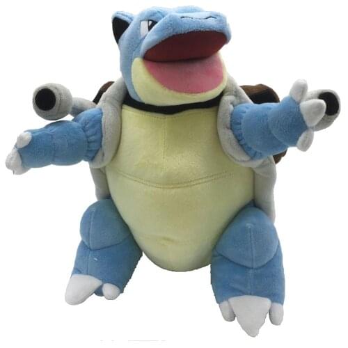 Blastoise tortank cannon tortoise pikachued plush doll japan Anime Cartoon Stuffed doll plush toy pokemoned derivatives kid gift