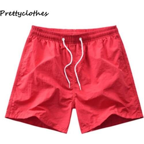2021 New Summer New Mens Solid Color Fashion Beach Pants Casual Shorts Male Sports For Men Clothing Clothes Man Short