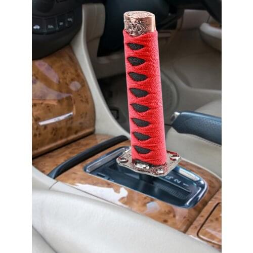 Universal Shift Knob Manual Versnellingspook Automatic Car Samurai Sword Gear Shifter Met Adapters Pookknop Auto Accessoires New