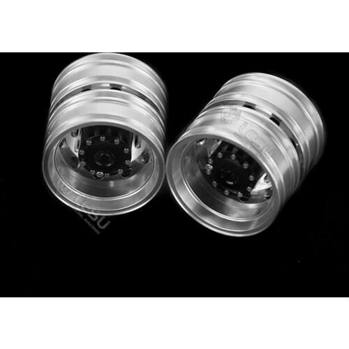 1/14 Simulation Rc Truck Tamiya Tractor Trailer Metal Wheel Non-power Bearing Version Wheel Hub LESU Model