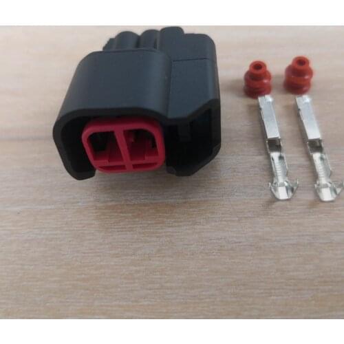 10/20/50/100pcs/lot 2 Pin/Way 1.5mm Female waterproof Horn Nozze Connector Housing Plug 7283-5967-30