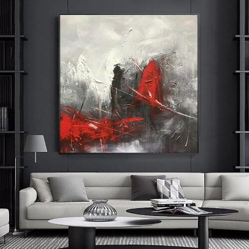 100% Hand Painted Abstract Wall Art Oil Painting On Canvas Handmade Modern Pictures Painting For Living Room Home Decoration