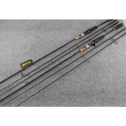 2.1 meters M/ MH two tips lure rod Striped bass Culter rod high-carbon rod casting handle and spining handle grip lightning rod