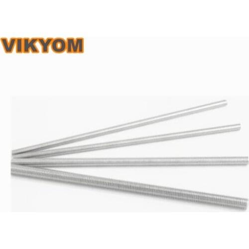 304 Stainless steel screw M4 M5 M6 M8 M10 M12 M14 M16 M20 M22 M24 M27 M30 1 meter Full thread screw