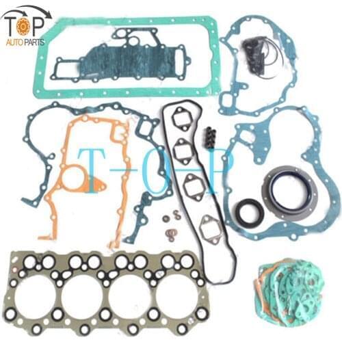 4D32 Engine Overhaul Full Gasket Kit Set ME997273 For Mitsubishi Diesel Engine Parts Backhoe 307-EA ME013330
