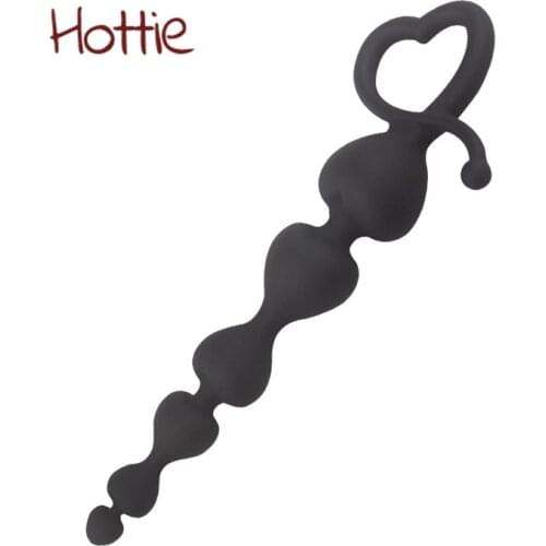 Large Anal Beads Silicone Butt Plug Dilator Ass Plug Sex Stopper Big Size Adult Sex Toys for Couples Anal Trainer Anus Expander