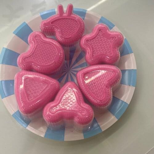 Baby shook music rice ball mold shape childrens seaweed food grade hand-cranked diy rice food supplement artifact