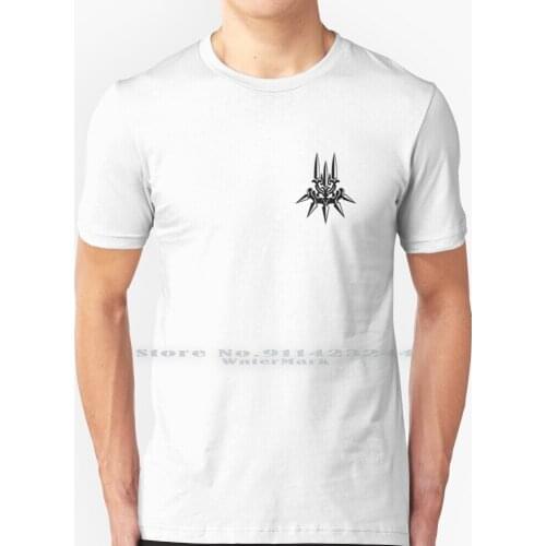 Yorha-Black Insignia-Corner Print T Shirt 100% Pure Cotton Nier Automata 2b 9s A2 Platinum Replicant Gestalt Kaine Emil
