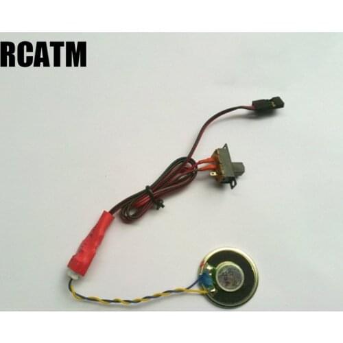 Simulation Police Car Siren Alarm Sound Fire Fighting Sound for 1/10 1/8 RC Crawler TRX4 TRX6 1/14 RC Truck SCANIA ACTROS