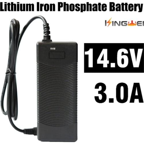 KingWei 1pcs AC 100V-240V Converter Adapter DC 14.6v 3A Power Supply EU US UK Plug DC Plug for 18650 Battery Lithium Pack