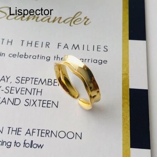 Lispector 925 Sterling Silver Korean Simple Small Rings for Women Minimalist Narrow Ring Temperament Female Jewelry Couple Gifts