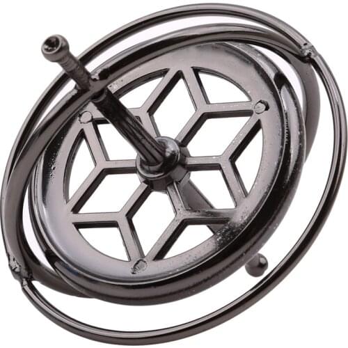 Metal Gyroscope Classic Traditional Educational Toys Magic Space Physics Science Teaching