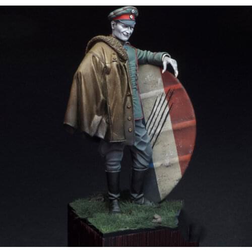 1/24 Scale Resin Figure Vampire Red Baron 75mm