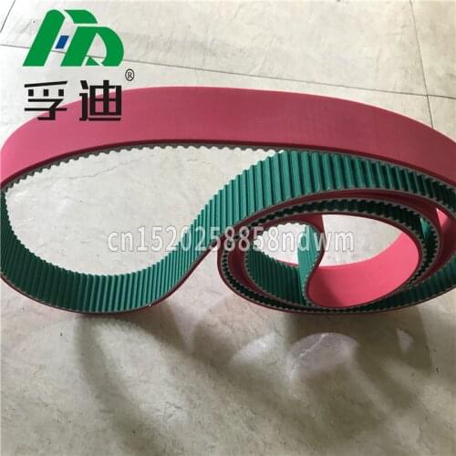 Timing belt with NFTand Red rubber