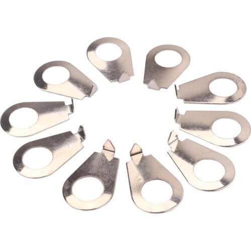 10 pieces Guitar Knobs Pointer Plate Knob Position Indicator Knob Washer Pointer Plate Guitar Parts Accessories Durable 8.4mm