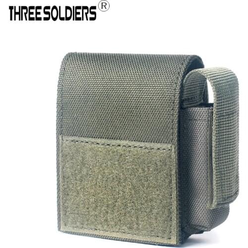 Three soldiers Outdoor cigarette phone running hanging pouch durable waterproof portable zipper molle waist pouch