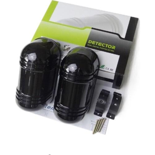 Waterproof Dual Beam Sensor Active Infrared Intrusion Detector IR 20m~150m Outdoor Perimeter Wall Barrier Fence for GSM alarm