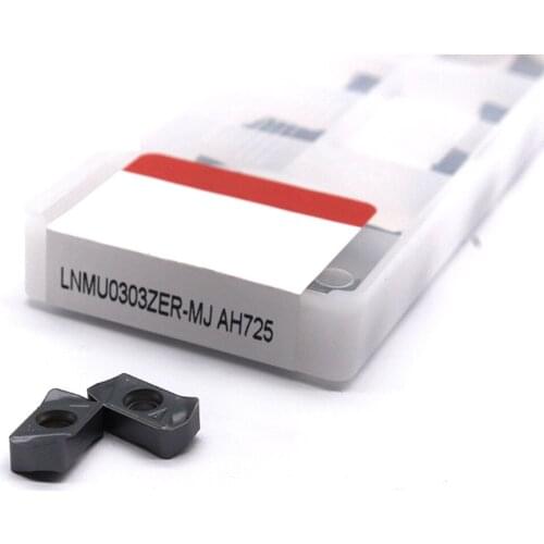 10pcs LNMU0303ZER-MJ AH725 carbide insert milling inserts Lathe Tool Cutter Tool High Quality