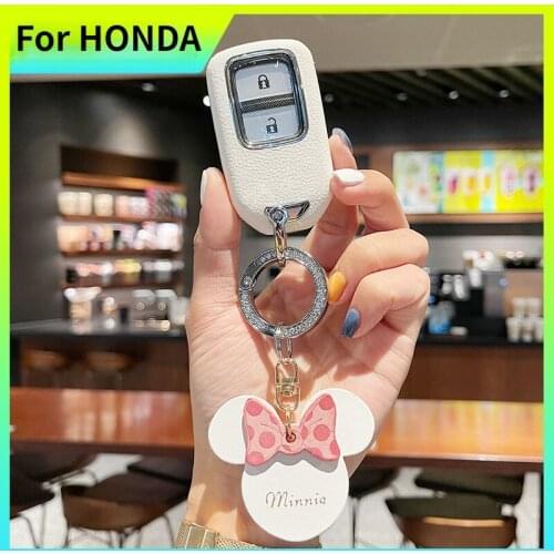 High quality Full Cover Soft TPU Car Key protect Case Shell For Honda 2016 2017 CRV Pilot Accord Civic Fit Freed Car Accessorise