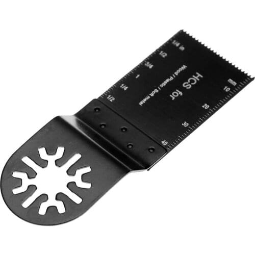 1 Pcs Oscillating Multi Tools Multifunctional Wood Trimmer Saw Blade 32 x 40 mm for Metal Wood Cutting Woodworking Power Tools