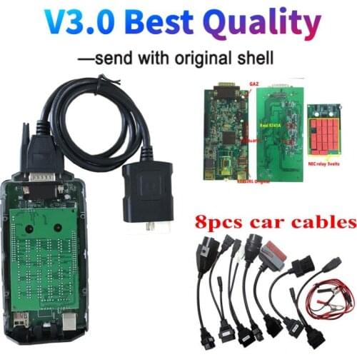 2020 Best wow cdp vd ds150e cdp new V3.0 pcb with Bluetooth v5.0012/2017.R1 for delphis obd2 car diagnostic tool Send with shell