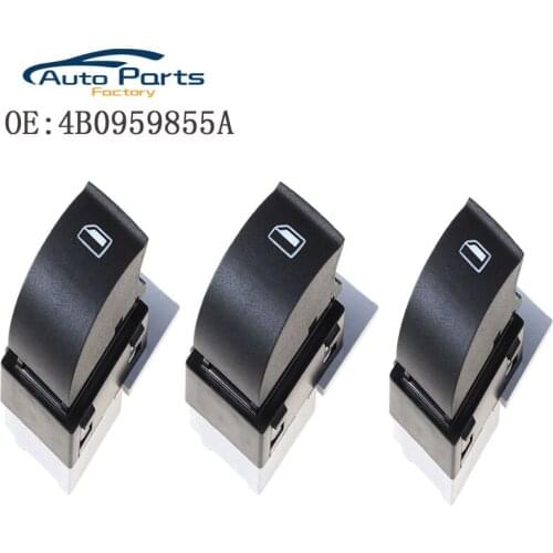 3PCS New High Quality For AUDI A3 A6 C5 Allroad 1997-2005 Passenger Side Electric Window Switch 4B0959855A