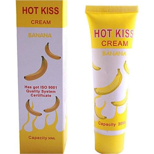 30ML/PCS/ Sex Lubricating Oil Goods Hot Kiss Banana Flavor Body Lubricating Oil Male Female of Edible Anal Sex Lubricant