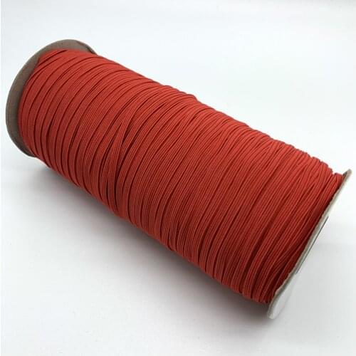 3mm 7mm 10mm 5yards/Lot Red High Elastic Sewing Elastic Band Fiat Rubber Band Waist Band Stretch Rope Elastic Ribbon