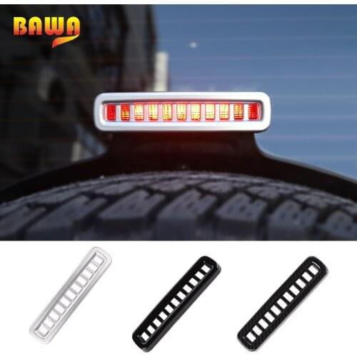 BAWA Car Stickers for Jeep Wrangler JL 2018 Exterior High Position Brake Light Decoration Cover Accessories for Jeep Wrangler jl