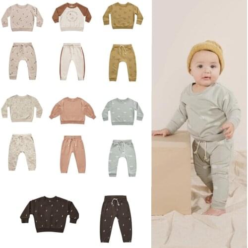 RC Brand 2021 New Autumn Kids Sweatershirts Cute Cartoon Toddler Girl Boy Pullover for Childs Hoodies Velvet Warm Outwear Cloth