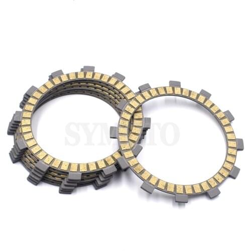7 PCS Motorcycle Friction Clutch plates disc For SUZUKI LX250L K2,K3,K4,K5 250SB 2002-2005 LX 250L Motorbike Part