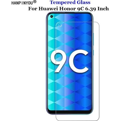 For Huawei Honor 9C Tempered Glass 9H 2.5D Premium Screen Protector Film For Huawei Honor 9C 6.39"