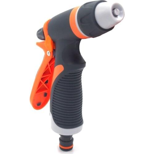 Lightweight Mini Watering Spray Gun Garden Tool High Pressure Plant Water Sprinkler Irrigation with 8 Patterns Hose Nozz