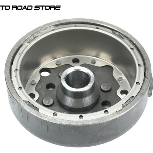 LF140 Engine Magneto Flywheel For Lifan 140 140cc 1P55FMJ Horizontal Kick Starter Engine Dirt Pit Bikes Parts