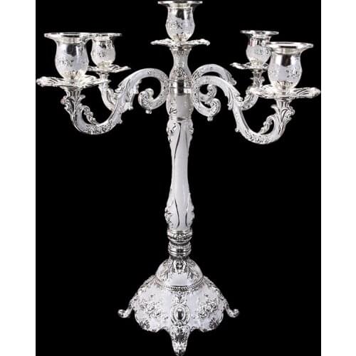 Metal Candle Holders Design Candlestick Luxury Tabletop Stand Wedding Centerpieces Candelabra For Home Decor Candelabrum