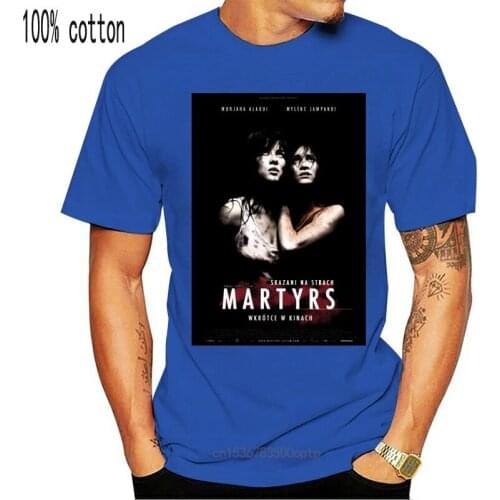 New Martyrs Horror Cult Classic Movie Poster MenS T-Shirt Clothing Size S-2Xl Tops Tee Tee Shirt