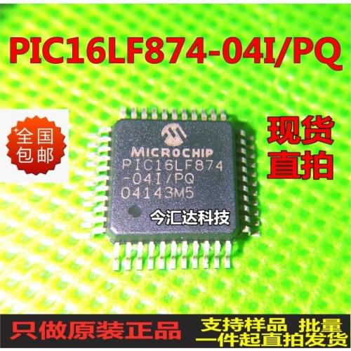New&original 100% In Stock PIC16LF874-04I/PQM QFP-44