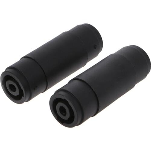 2 Pcs 4-Pin Pole Female To Female Speakon Coupler Adapter Audio Cable Connector