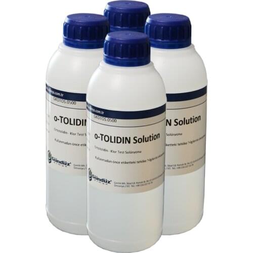 O-tolidin reagent, ortotolidine reagent for free chlorine test 1 Liter
