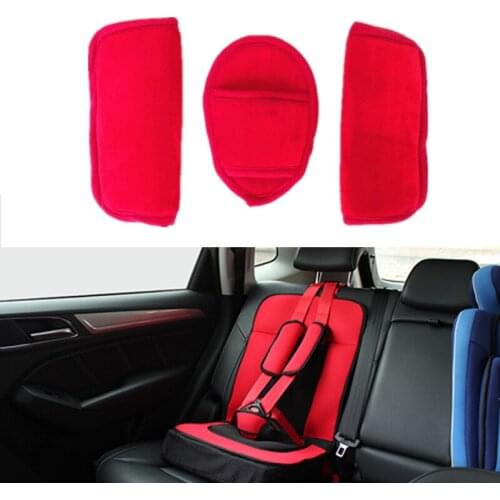 Car Child Safety Seat Belt Shoulder Protector Baby Stroller With Basket Protection Crotch Seat Belt Cover for children