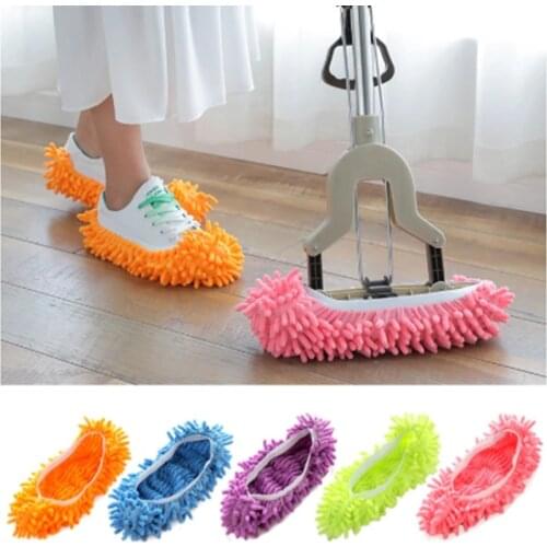 Slipper Dust Mop Kitchenware Household Cleaner Dust Cleaning Floor Shoe Cover Kitchen Mops Slippers Kitchenware Kitchen Towel