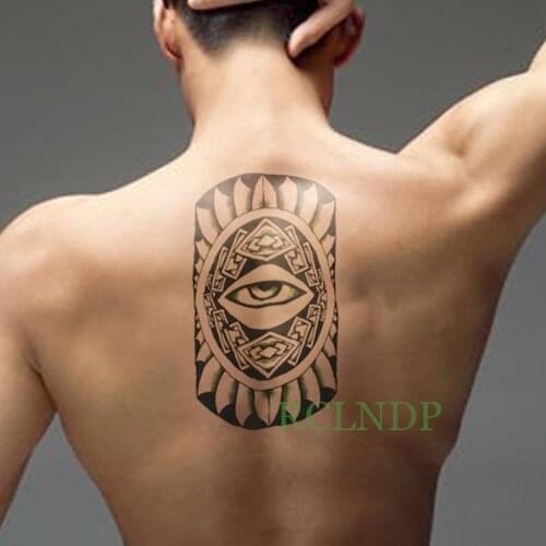 Waterproof Temporary Tattoo Sticker tribe totem tatto stickers flash tatoo fake tattoos for men women