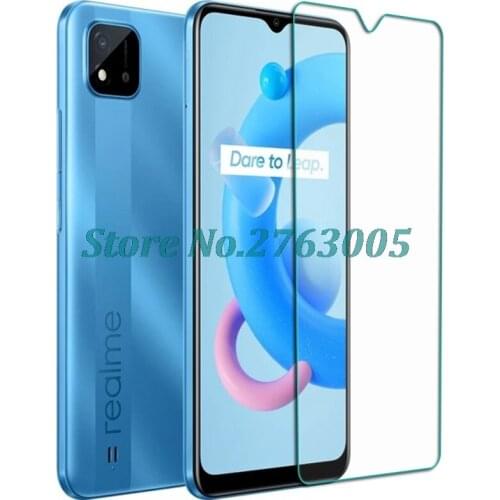 Tempered Glass For OPPO Realme C20 6.5" RealmeC20 Protective Film Screen Protector Phone Cover