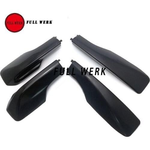 1 Set ABS Car Roof Luggage Rack Cover for RAV 4 01-05 06-12 13-18 End Shell Decoration Cap Trim Protector Modified Accessories